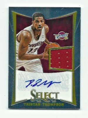 Tristan Thompson 2012-13 Select Basketball Patch Auto Rookie Card 117/199 - Image 1 of 2