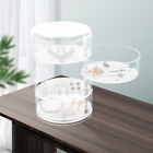 Easy Rotating Earrings Jewelry Holder Storage Box Stand Organizer