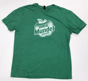 SIDRAL MUNDET GREEN APPLE MEXICAN SODA TEE SHIRT SIZE XL - Bild 1 von 3