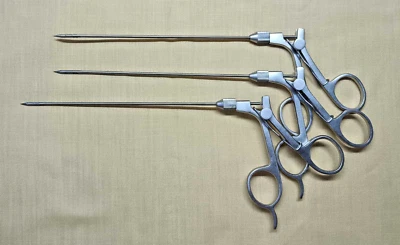 Instrumentos quirúrgicos reutilizables de 2,5 mm con cierre de puerto de pasaporte de sutura laparoscópica de 3 piezas Foto 1 de 4