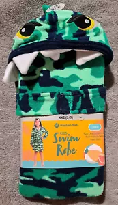 Member's Mark Kids Swim / Bath Robe, Hooded Towel w/ Belt XXS 2/3 Lizard NWT - Picture 1 of 4