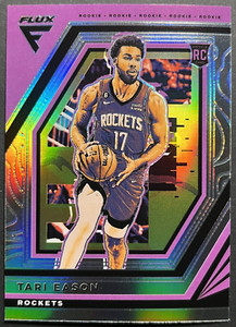 2023 Panini Flux TARI EASON RC Rookie Silver Prizm Houston Rockets #249