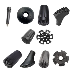 12lotti Protezioni Escursionismo Tappi Durevole Passeggio Pad Bastoncini Cestino - Foto 1 di 18