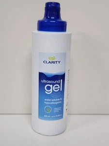 NEW: 12 X CLARITY ULTRASOUND TRANSMISSION GEL - 250ML BOTTLES - CLUSG250 BLUE - Picture 1 of 7