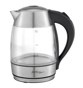 Healthy Choice 1.7 Litre Glass Kettle with 360 degrees Rotational Base - Picture 1 of 6