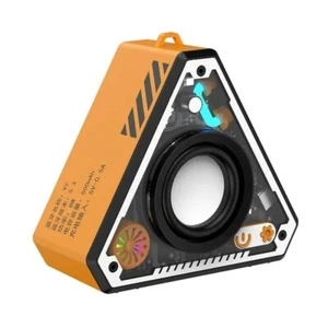 Transparent Wireless Bluetooth Speaker,5.0 Portable Bluetooth Speaker with LED - Picture 1 of 11