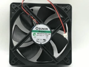 SUNON MEC0251V3-0000-A99 DC12V 1.9W 12025 12CM 120mm fan 2pin - Picture 1 of 4