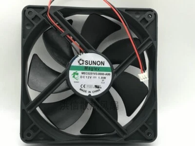 SUNON MEC0251V3-0000-A99 DC12V 1.9W 12025 12CM 120mm fan 2pin - Image 1 of 4