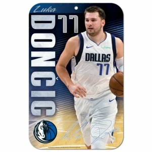 LUKA DONCIC DALLAS MAVERICKS 11"X17" PLASTIC SIGN DURABLE POSTER NBA - Picture 1 of 1