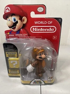Jakks World Of Nintendo 2015 Super TANOOKI MARIO Figur 4" Serie 1-4 ~ NEU! - Bild 1 von 8