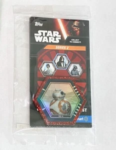 New Sealed Star Wars Topps Galactic Connexions Trading Disc BB-8 Ultra Rare Red - Imagen 1 de 4
