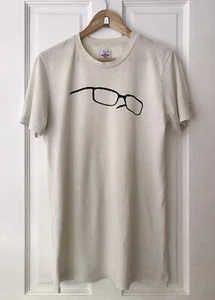 White Umbro Fabio Capello Glasses 2010 Football World Cup T-shirt Size M - Picture 1 of 4