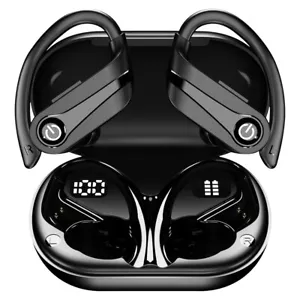 MPOW Wireless Bluetooth 5.3 Earbuds TWS Earphones Headphones Earhook Headset Au - Picture 1 of 20