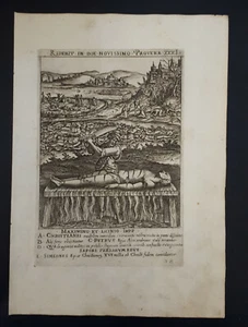 Martiri Santi 1585: San Simeone, C.Petrus (G. B. Cavalieri incisore) - Foto 1 di 2