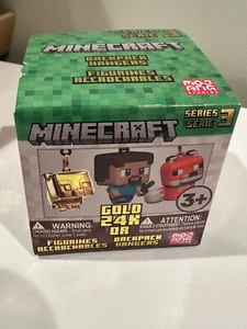 Minecraft Rucksack Aufhänger Glow in the Dark Serie 3 mit In-Game Item Code SEALED - Bild 1 von 5