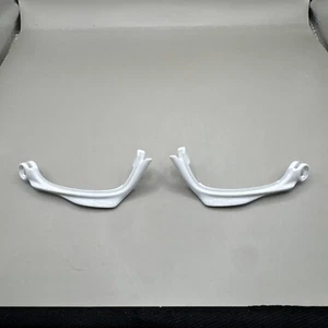 Oakley Jawbone/Racing Jacket bianco lucido OEM ganasce di ricambio - Foto 1 di 5