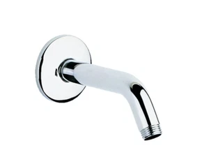 Grohe Chrom 5,625" Brausearm mit Flansch & 1/2" Gewindeanschluss 27414000 (FO-2) - Bild 1 von 2