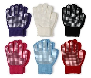 Gilbin Magic-Stretch Gripper Glove, Kids Size, Colorful Set, 6 Pair - Picture 1 of 1