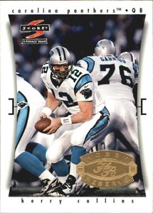 1997 Score Hobby Reserve Carolina Panthers Football Card #5 Kerry Collins