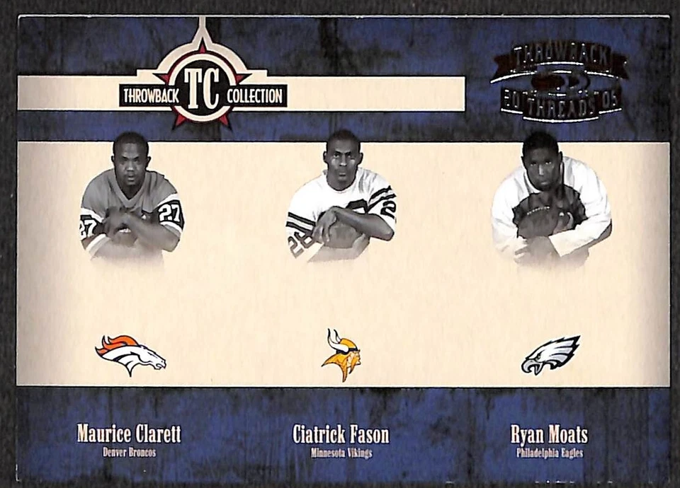 Clarett Fason Moats 2005 Throwback Threads Throwback Collection Card TC-20 - Image 1 of 1