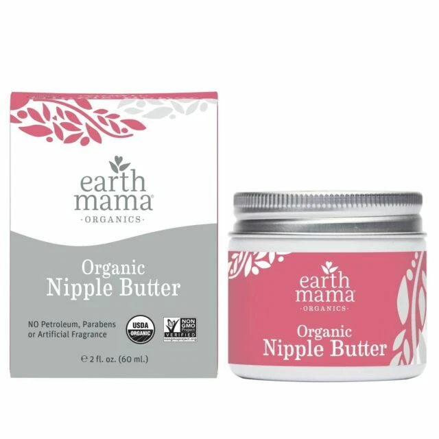 Earth Mama B001FB5LYI Organic Nipple Butter for Breastfeeding and Dry Skin - 2oz.