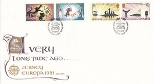 Folklore GB Jersey FDC 1981 (103942) - Picture 1 of 1