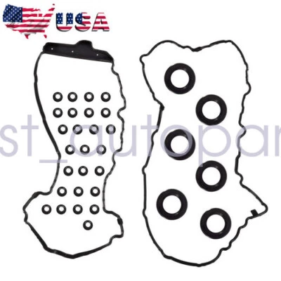 Set Valve Cover Gaskets for Chevy Chevrolet Camaro Impala Equinox 3.0L 3.6L V6 - Image 1 of 4