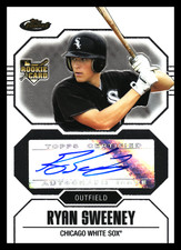 2007 Finest #158 Ryan Sweeney Chicago White Sox    Auto
