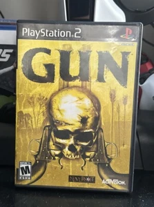 GUN (Sony Playstation 2, 2019) Black Label - CIB Complete w/Manual Tested - Picture 1 of 4