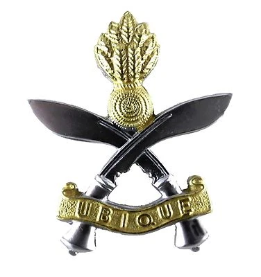 NEW OFFICIAL Issue The Queen's Gurkha Engineers Cap / Beret Badge