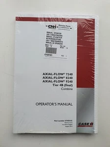 CASE/IH 7240 8240 9240 TIER 4B AXIAL FLOW MÄHDRESCHER BEDIENUNGSANLEITUNG VOL.2 - Bild 1 von 1