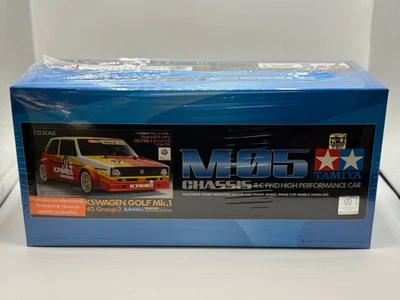 Tamiya Volkswagen Golf Mk1 M-05 Chassis, original verschweißt (240) - Bild 1 von 4