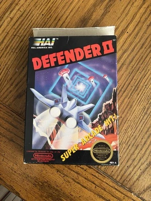 Defender II NES Retro Vintage Nintendo Box Only - Image 1 of 4