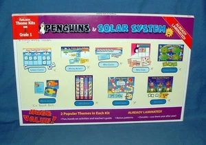 THE MAILBOX THEME KIT - GRADE 1 - PENGUINS & SOLAR SYSTEM - USED - TEC61303 - Picture 1 of 5