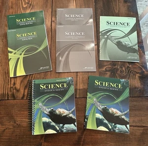 A Beka Science Order & Design Text, Teacher Guide, Activity Workbook, Keys VGC - Bild 1 von 17
