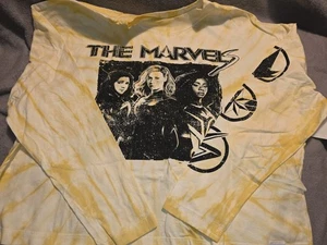 Disney The MARVELS T-SHIRT Langarm XL Cropped Oversized  - Bild 1 von 4