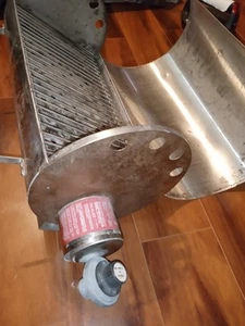 Force 10 Sea Chef Marine Propane Boat Tube Grill W/ Rail Mounts Gas BBQ - Picture 1 of 16