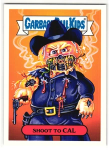 Shoot To Cal 2018 Garbage Pail Kids Westworld Parody Sticker - Picture 1 of 2