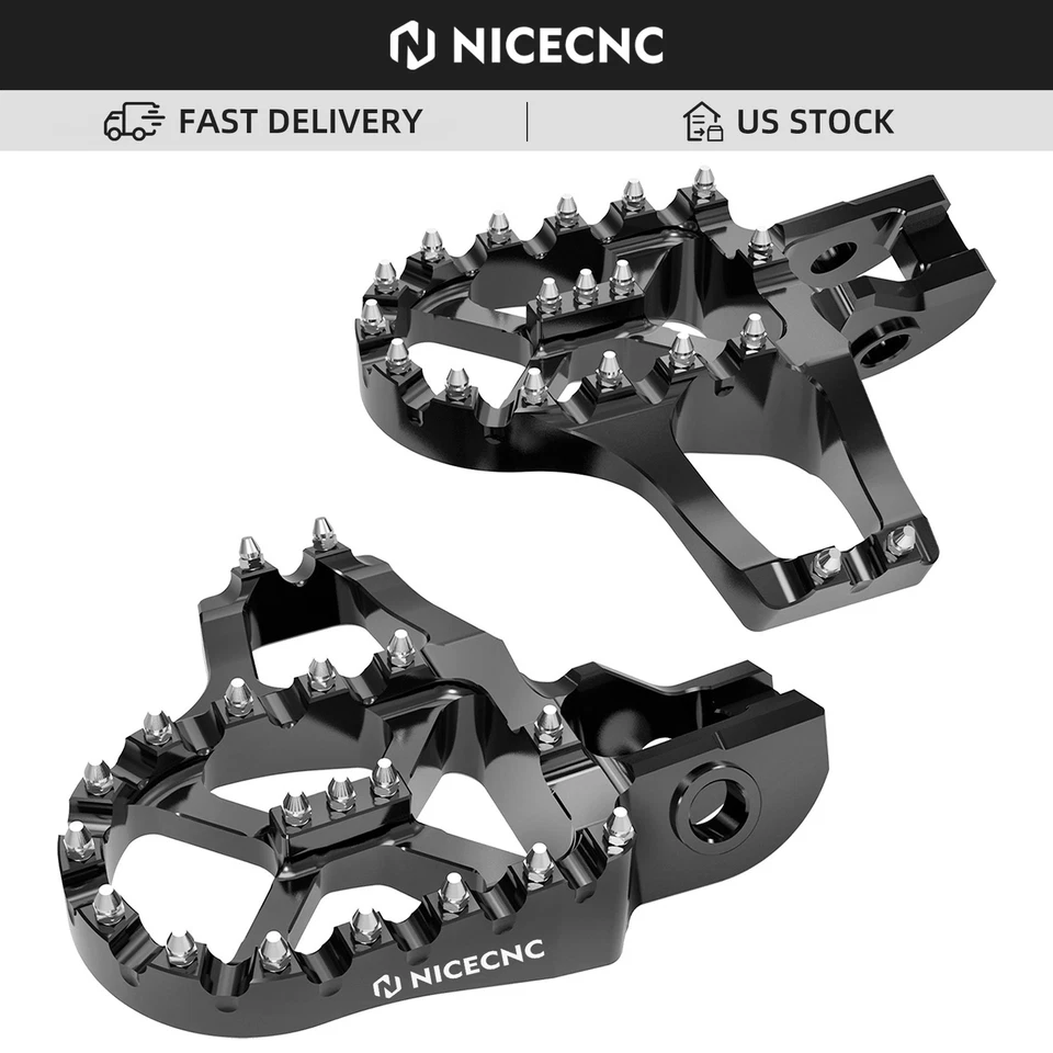 Reposapiés extensores reposapiés grandes para KTM 250 350 450 XC XC-F SX SX-F 2017-2022 Foto 1 de 4