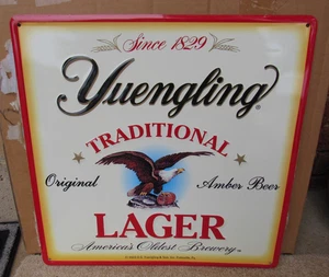 Yuengling Traditional Lager Beer Metal Tin Sign Brand NEW NOS Original 16" 2003 - Picture 1 of 8