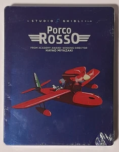 Porco Rosso Limited Edition Steelbook Blu-Ray + DVD - Picture 1 of 3