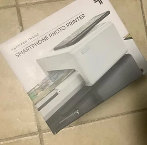 Sharper Image iPhone/Android Photo Printer Photo Paper Adapter W/ $25 Gift Card - Picture 1 of 5