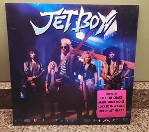 JETBOY Feel The Shake LP Record Vinyl 1988 - Imagen 1 de 4