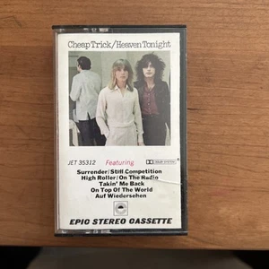 Cheap Trick Heaven Tonight Cassette Tape 1978 RARE OOP  - Picture 1 of 1