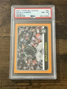 JESUS LUZARDO 2020 Topps Big League ORANGE SP RC! PSA 8 NM PHILLIES! - Picture 1 of 2
