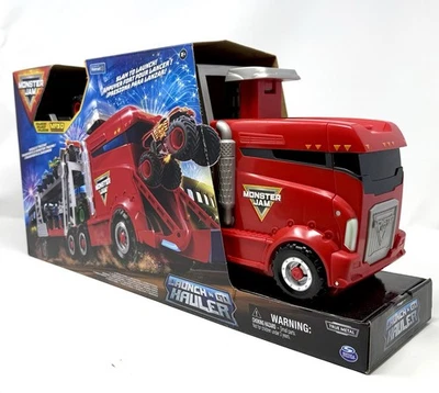 Monster Jam Launch N Go Hauler with MAX-D EXCLUSIVE Holds 8 Trucks *BRAND NEW* - Image 1 of 4