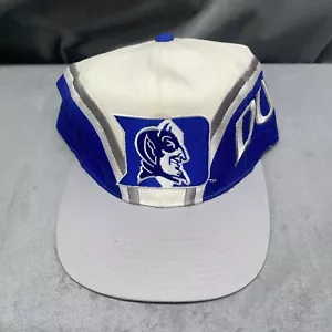 Vintage 90’s Duke Blue Devils Hat Snapback Twins Enterprise NWT Cool Design - Picture 1 of 20