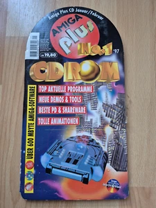✅ AMIGA plus CD 1/97 CDROM CD ⭐ Commodore Amiga 500 ⭐ sehr guter Zustand ⚡ - Afbeelding 1 van 3