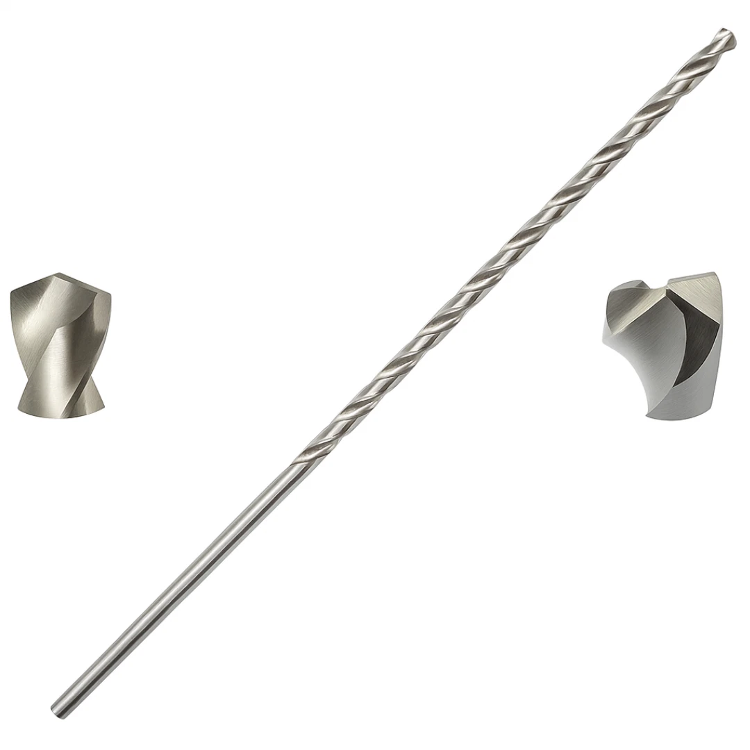 10 HSS-Spiralbohrer Set - Für Metall, Edelstahl & Harte Materialien, Verschiedene Stärken