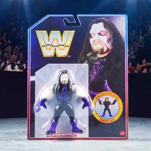 WWE WWF The Undertaker Mattel Retro Actionfigur Factory Sealed Pro Wrestling - Bild 1 von 1